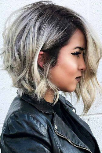 Wavy Asymmetrical Bob Ideas Picture 6