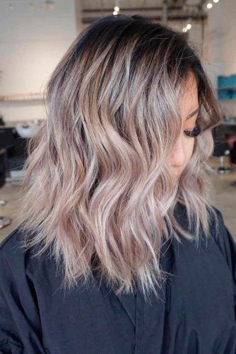 Wavy Blonde Long Bob Blondehair Wavyhair Ombreh Hairs London