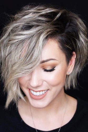 Wavy Bob Hairstyles With Highlights