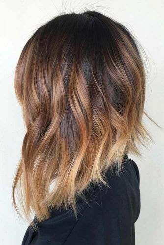 Wavy Medium Length Haircut #haircutstyles #haircuts #mediumlength