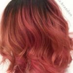 wavy-middle-parted-layered-haircuts-shoulderlengt