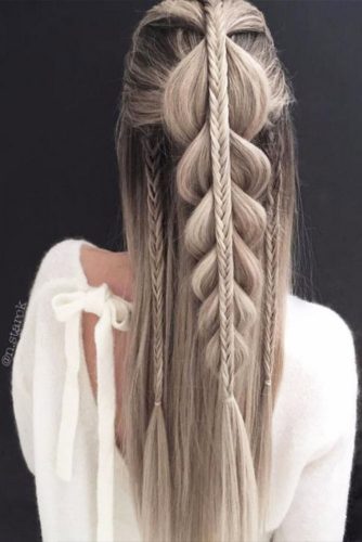 Winter Hairstyles Ideas for Long Hair Picture 1