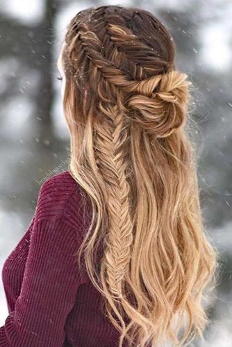 Winter Hairstyles Ideas for Long Hair Picture 3