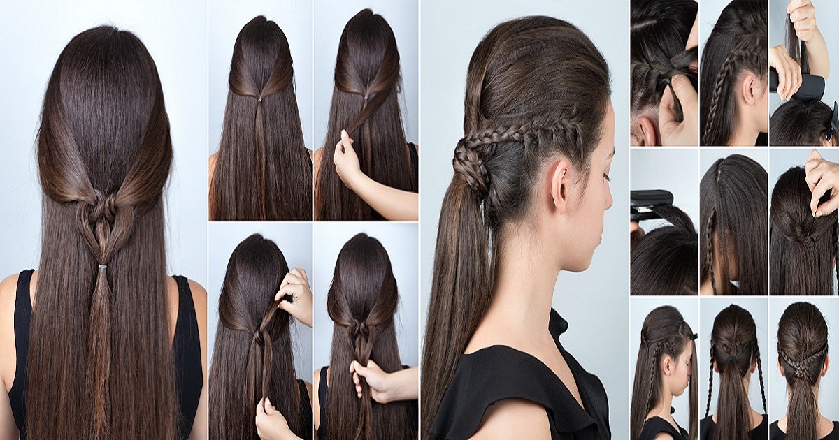 14 Simple Diy Hairstyles For Gowns Hairs London