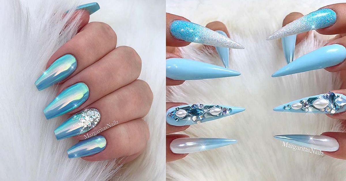 Blue hair and blue nails: 10 ways to accessorize the look - wide 1
