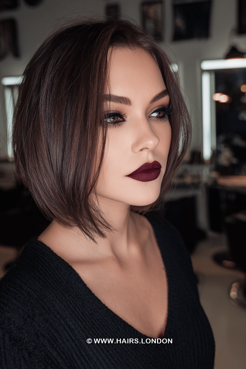 Rich Mocha Brown Hair