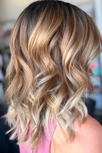 Blonde Balayage Hairstyle #blondehair #balayagehair