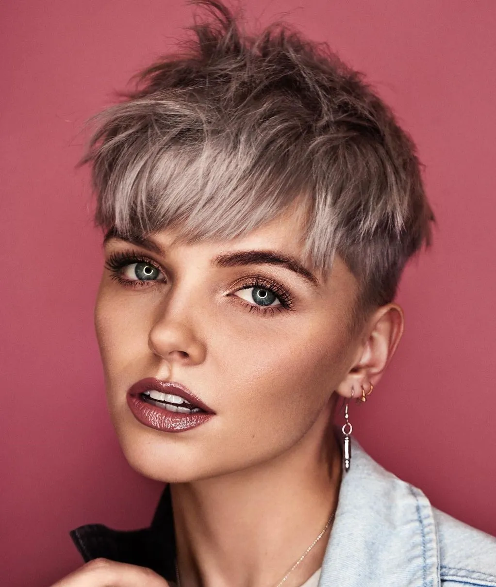 short-messy-pastel-color-pixie-with-full-bangs