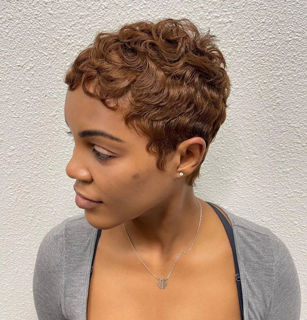 red-brown-pixie-with-flat-curls-for-natural-hair
