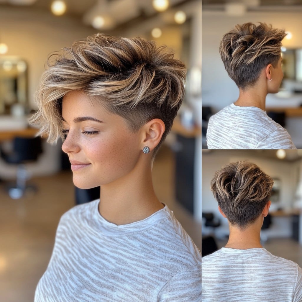 Dark Rooted Blonde Balayage Hair