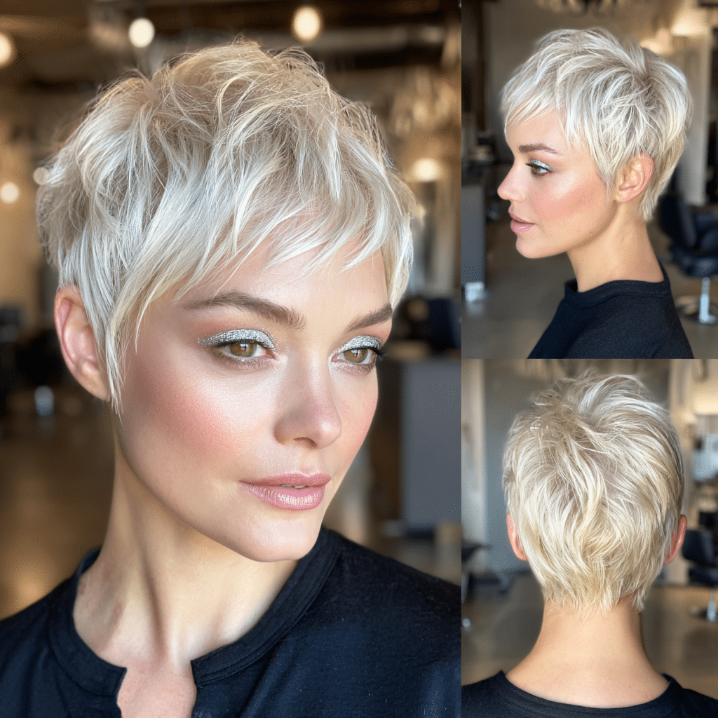 Icy Cream Platinum Hair