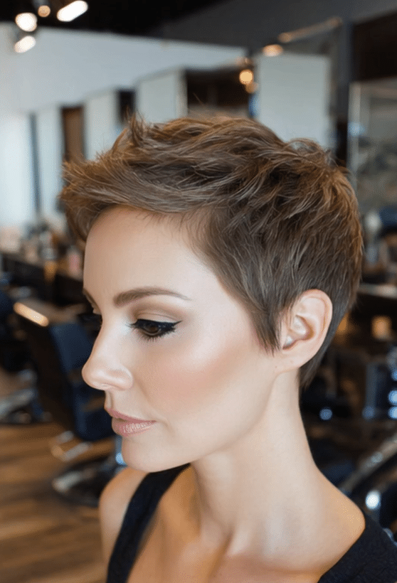 Soft Ash Mushroom Brown Hair