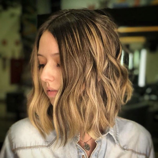 Brown-Balayage-Bob-Hair Best New Bob Hairstyles 2019 