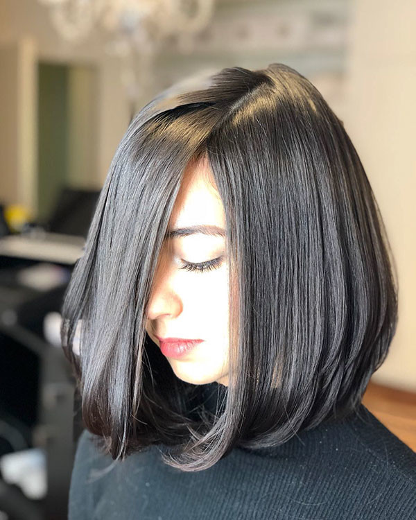 Cute-Layered-Bob-Hairstyle Best New Bob Hairstyles 2019 