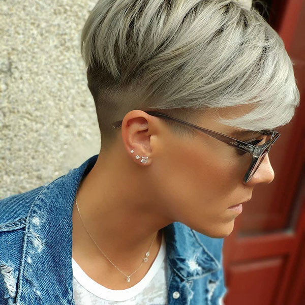 Undercut-Pixie-2019 New Pixie Haircut Ideas in 2019 