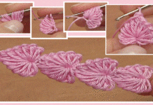 Crochet Mini Hearts String Tutorial