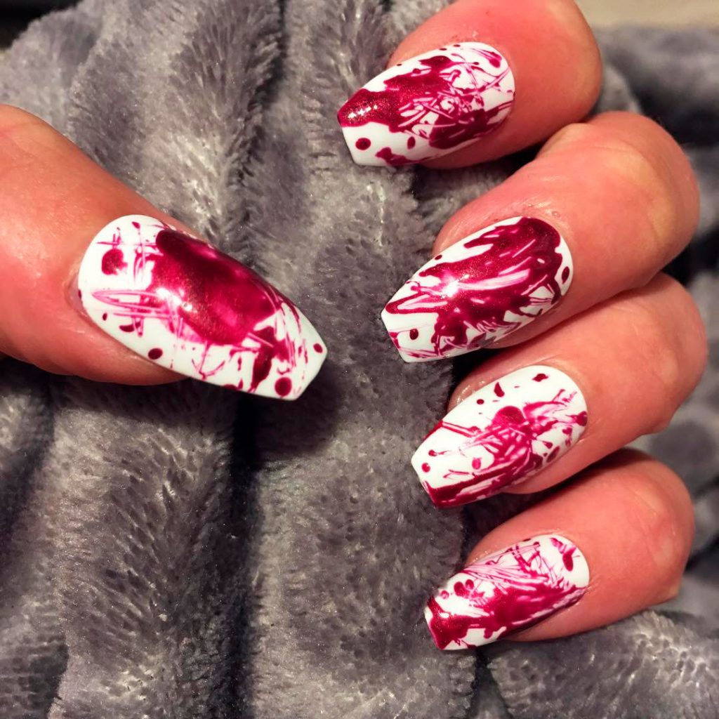 Amazing Halloween Bloody Nails!