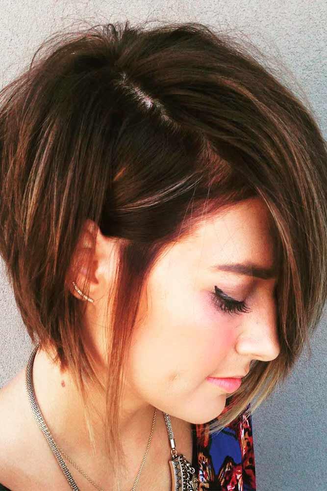 Short Layered Bob