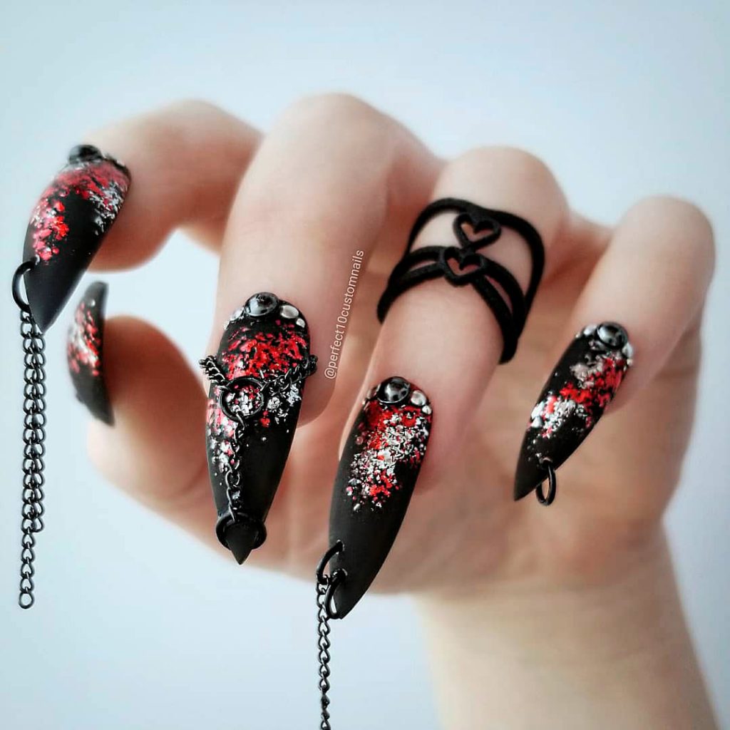 Spooky Halloween Press On Nails!