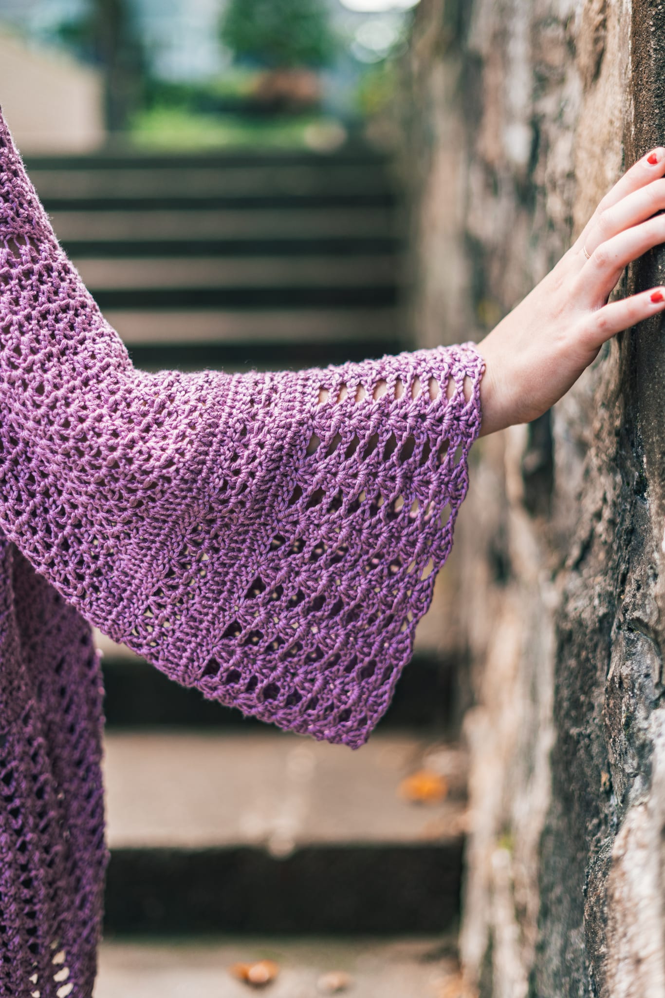 Hydrangea Crochet Cardigan - Free Pattern