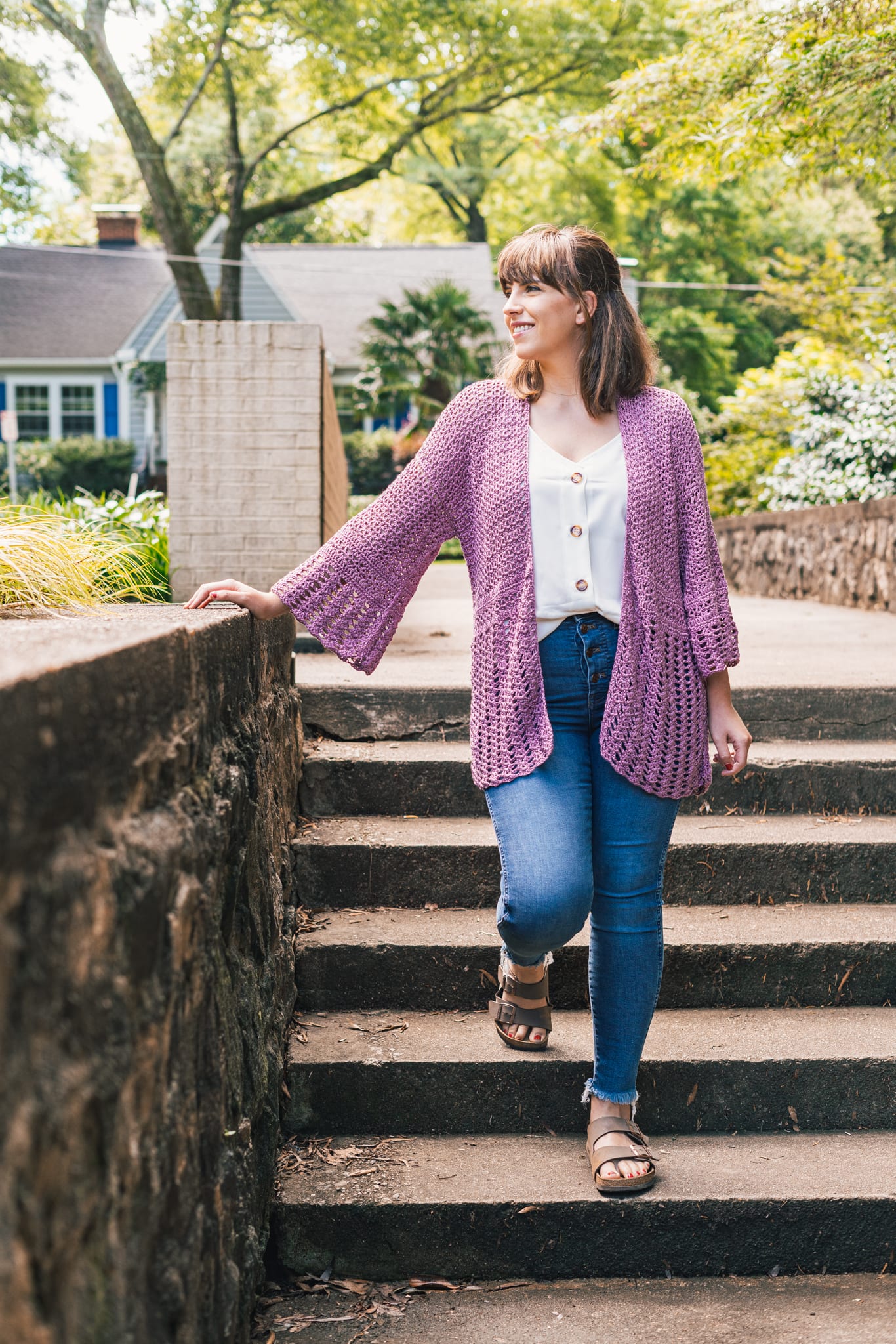 Hydrangea Crochet Cardigan - Free Pattern