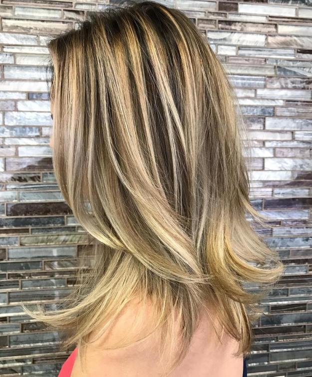 Brown Hair With Blonde Balayage