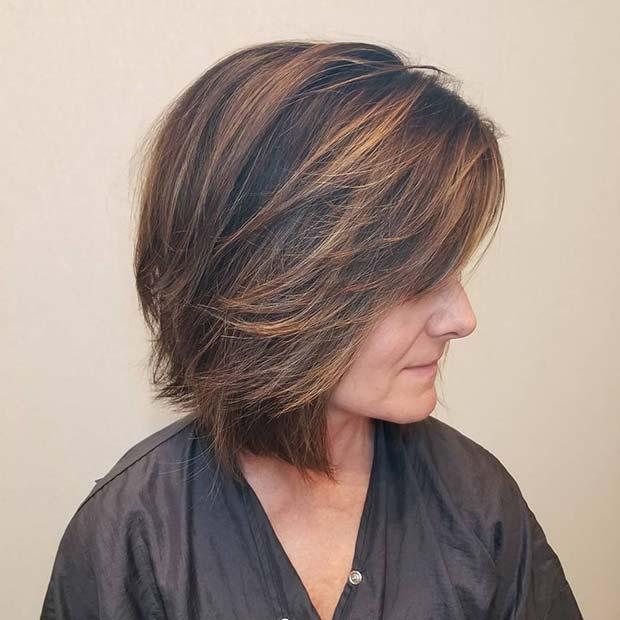 Elegant Layered Cut