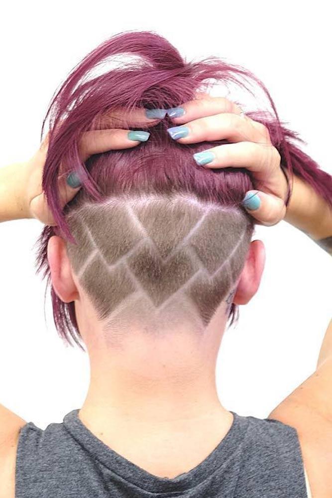 Geometric Undercut Pattern #hairtatoo #shavedhair