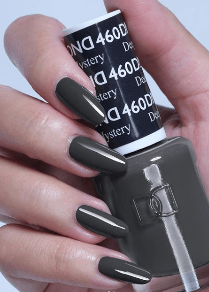 deep gray winter nail color ideas