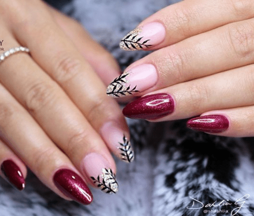 festive holiday nail designs