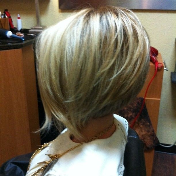 Cute Cut! Nice Stacked Bob Haircut