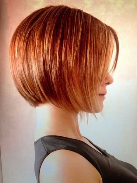 Ombre Hairstyles: Layered Short Bob Haircut