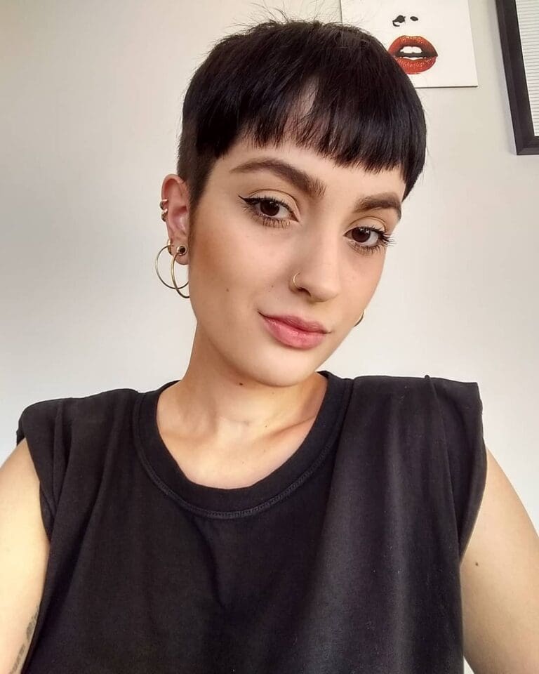 20 Cute Pixie Haircut with Bangs 2024