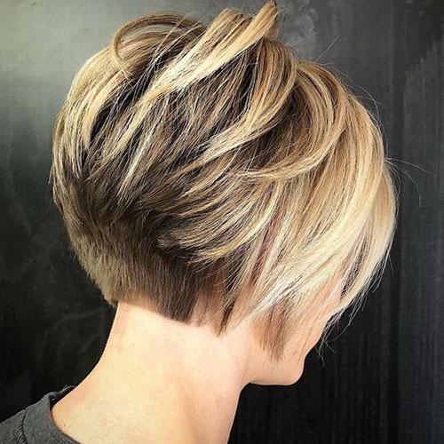 Cute Short Inverted Bob