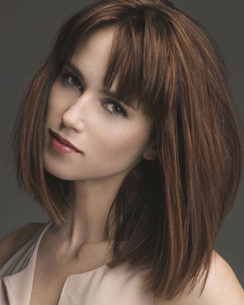 Inverted Bob with Bangs