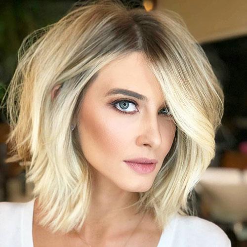 Medium Length Inverted Bob