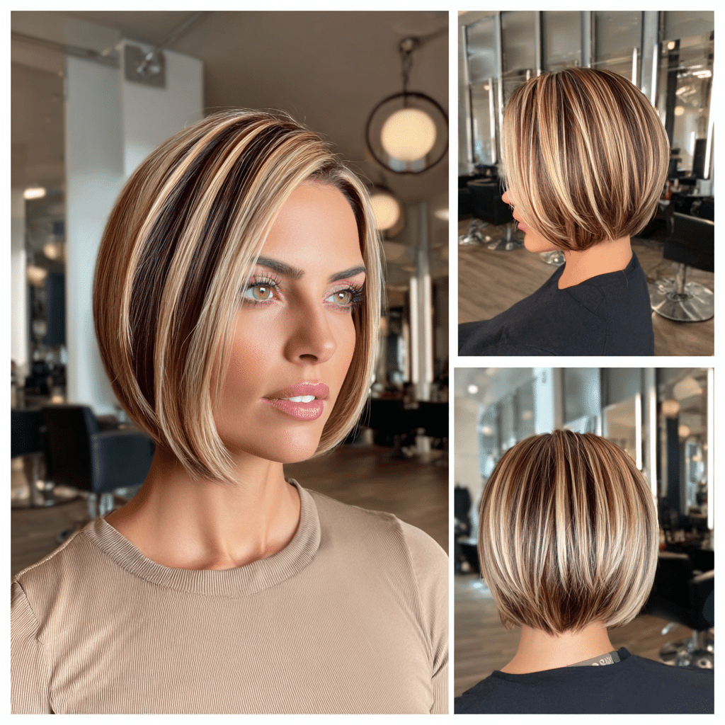 Espresso Vanilla Ribbon Hair