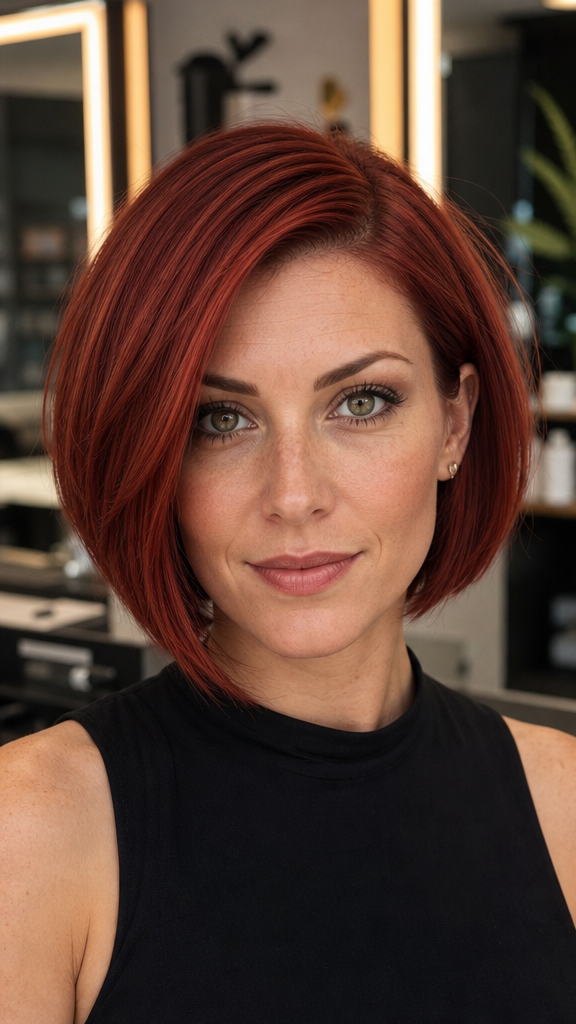 36 Stunning Bob Hairstyles for 2026 Cinnamon Copper Glow Hair