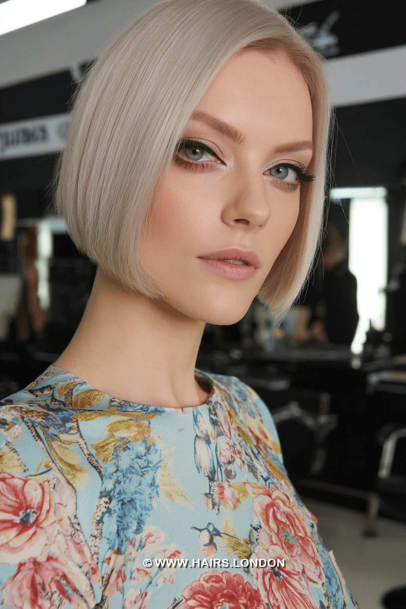 Icy Pearl Blonde Hair