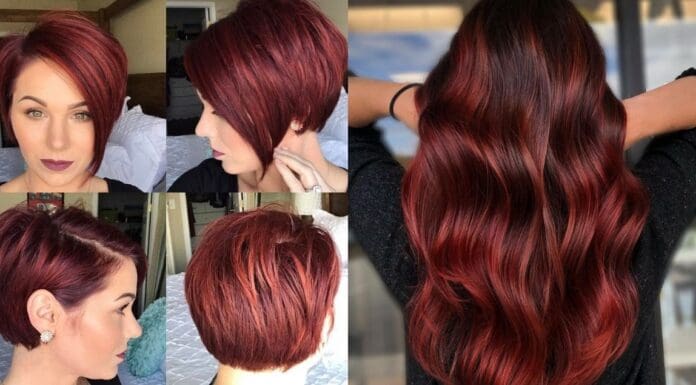 Red-and-Black-Hair-Ombre-Balayage-Highlights