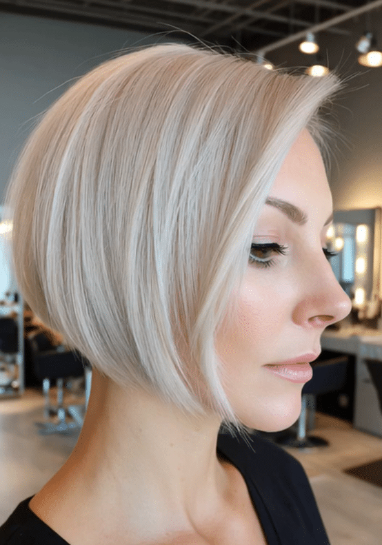 Creamy Vanilla Blonde Hair