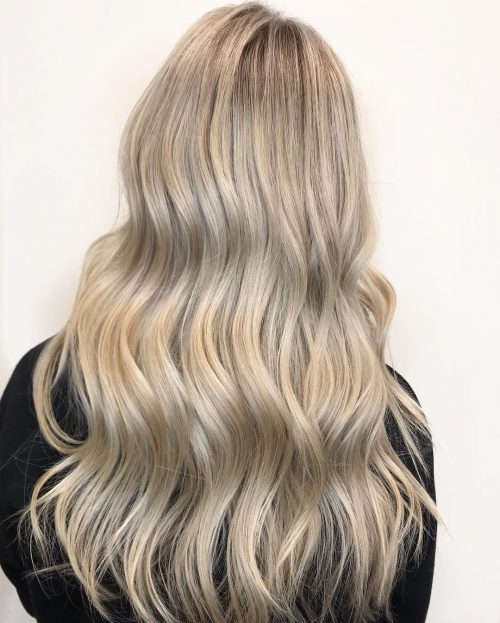 Ashy Blonde Hair Color