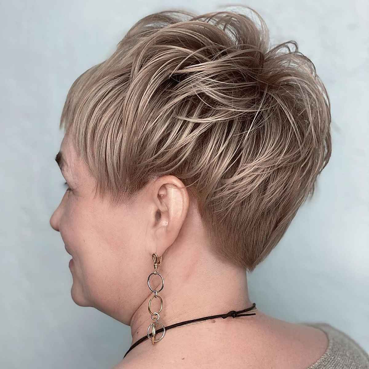 Choppy Pixie Cut with Layers