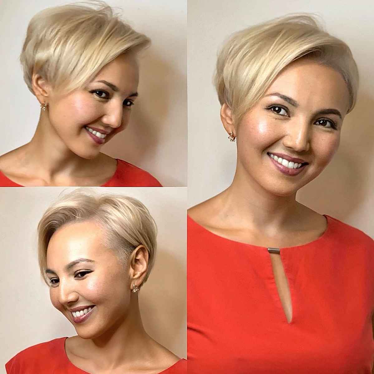 Ear-Length Long Pixie Bob Cut