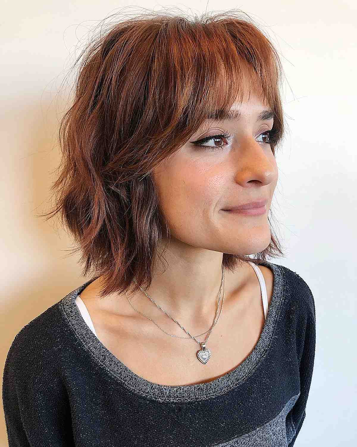 gorgeous bob for thick hair