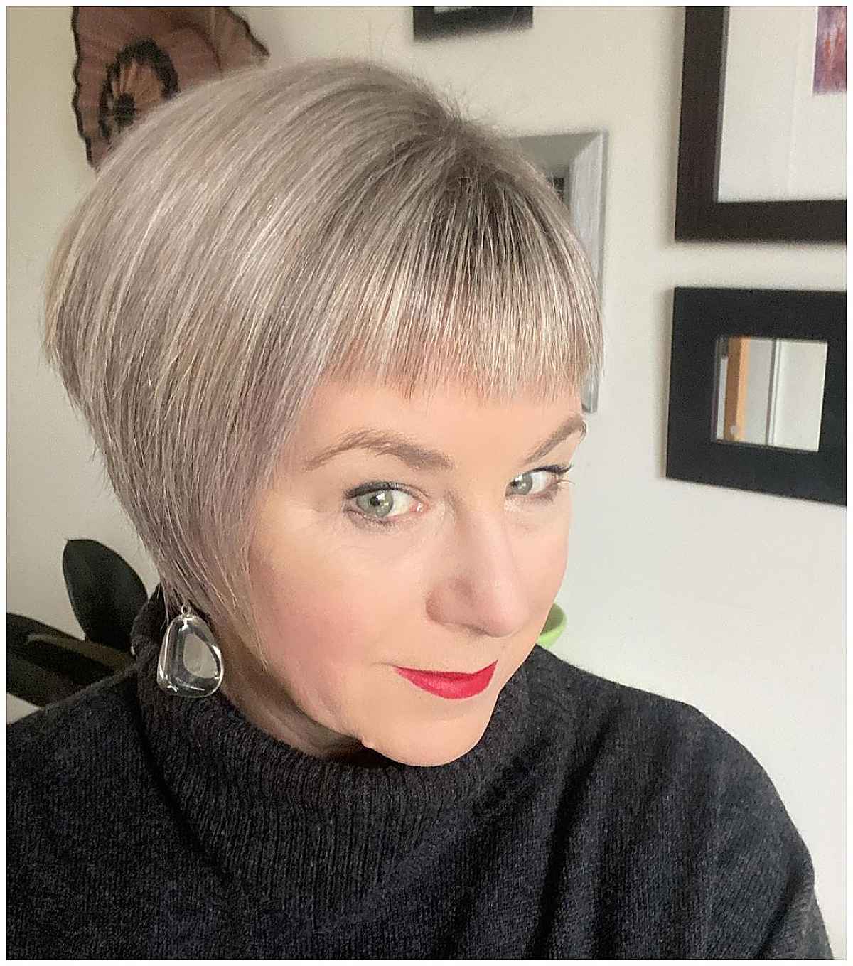 Long Pixie Bob for Women Over 50