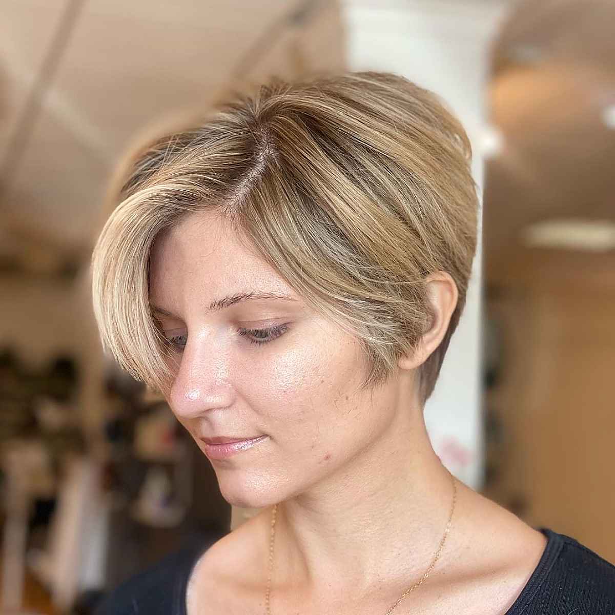 Long Pixie Short Bob