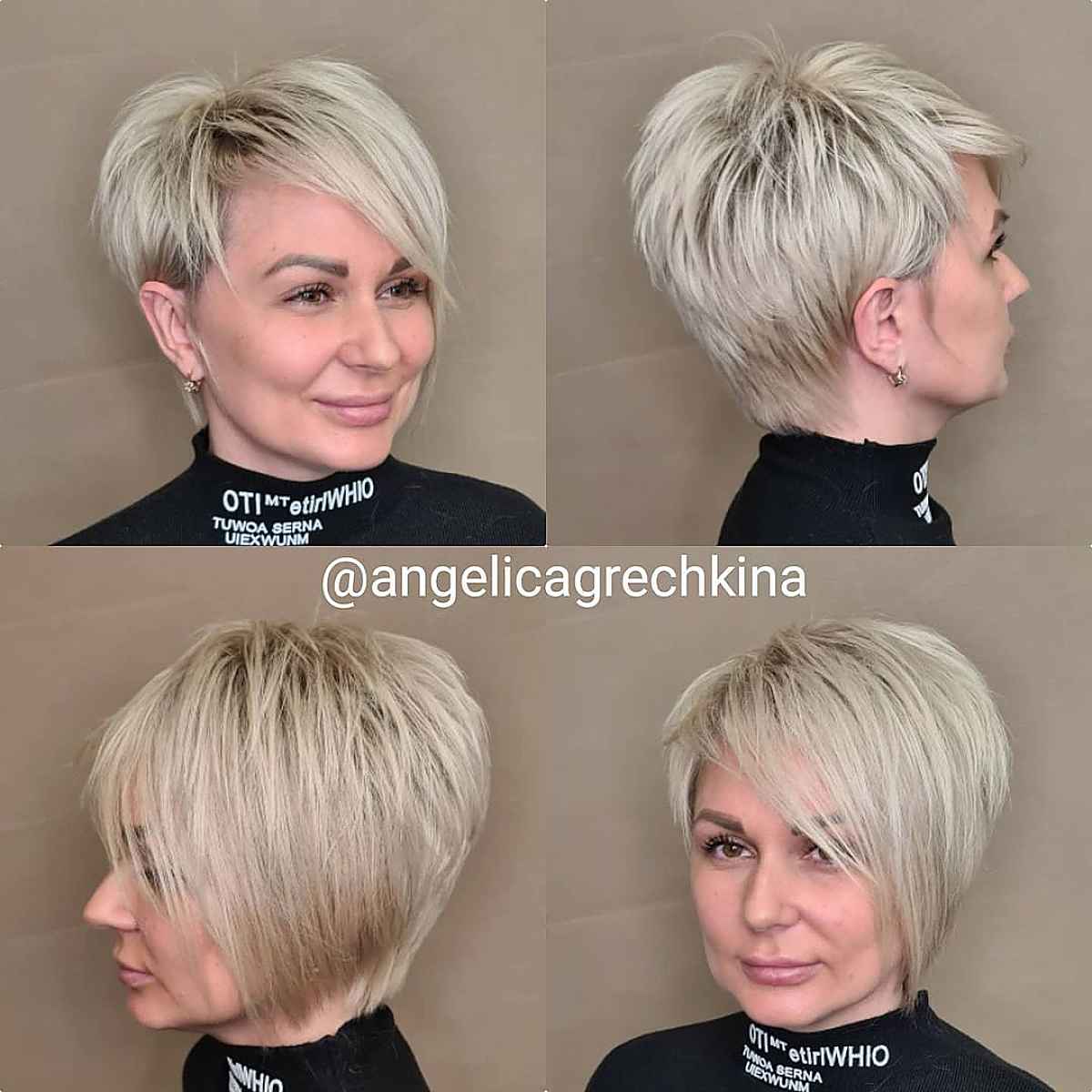 Pixie Lob Haircut