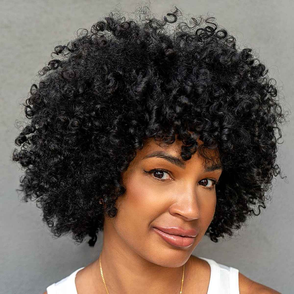 Short Bob for Thick Curly Hair