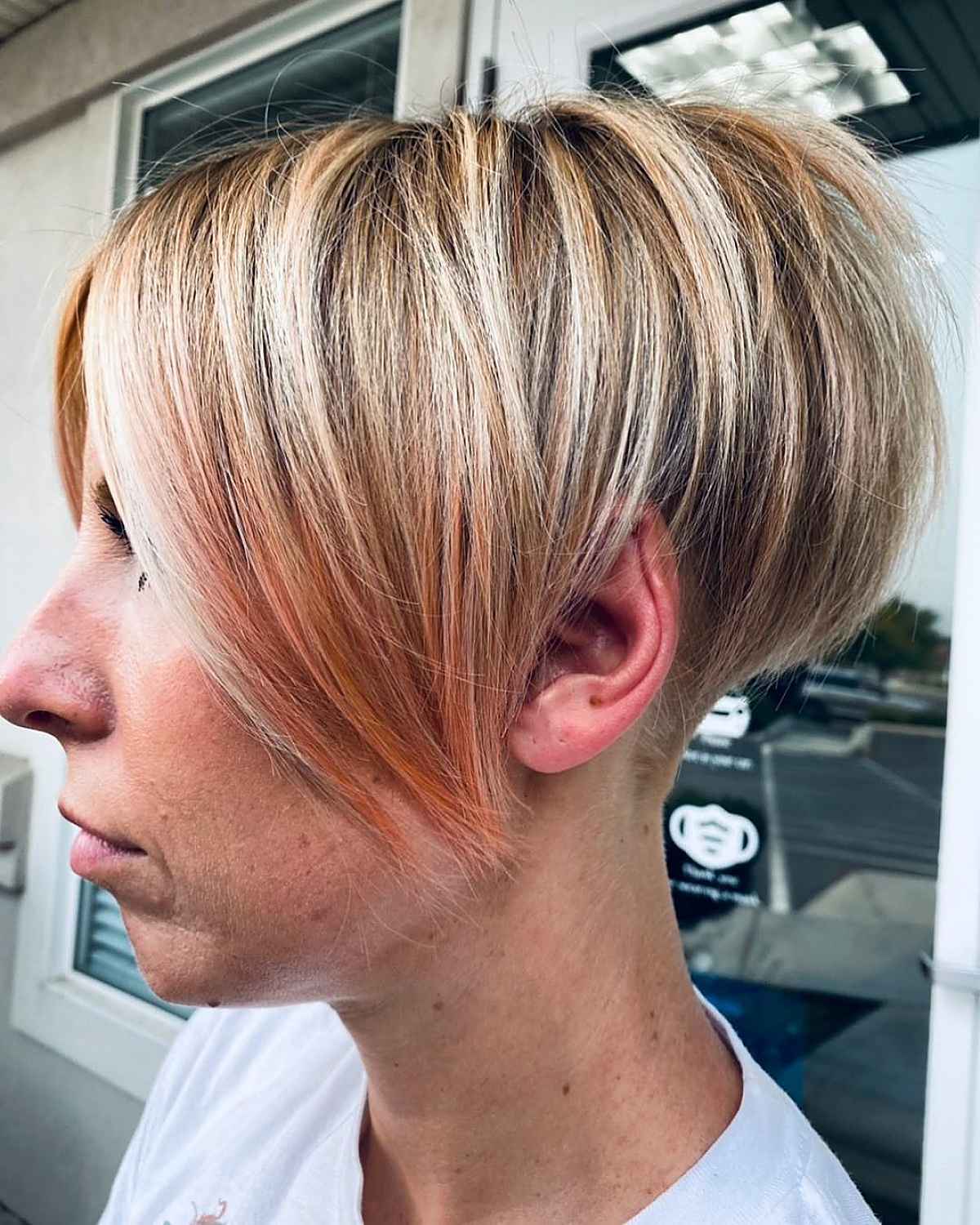 Short-Long Pixie Bob Cut